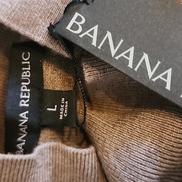 Banana Republic Giulia Midi Sweater Dress Sz L - Picture 2 of 3